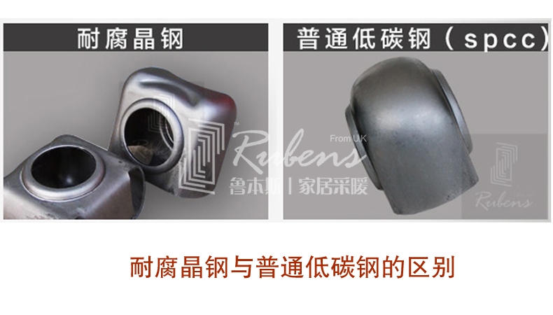 魯本斯耐腐晶鋼，鋼制暖氣片